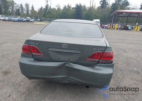 2005 Lexus Es 330 from USA, damaged, VIN JTHBA30G555134886